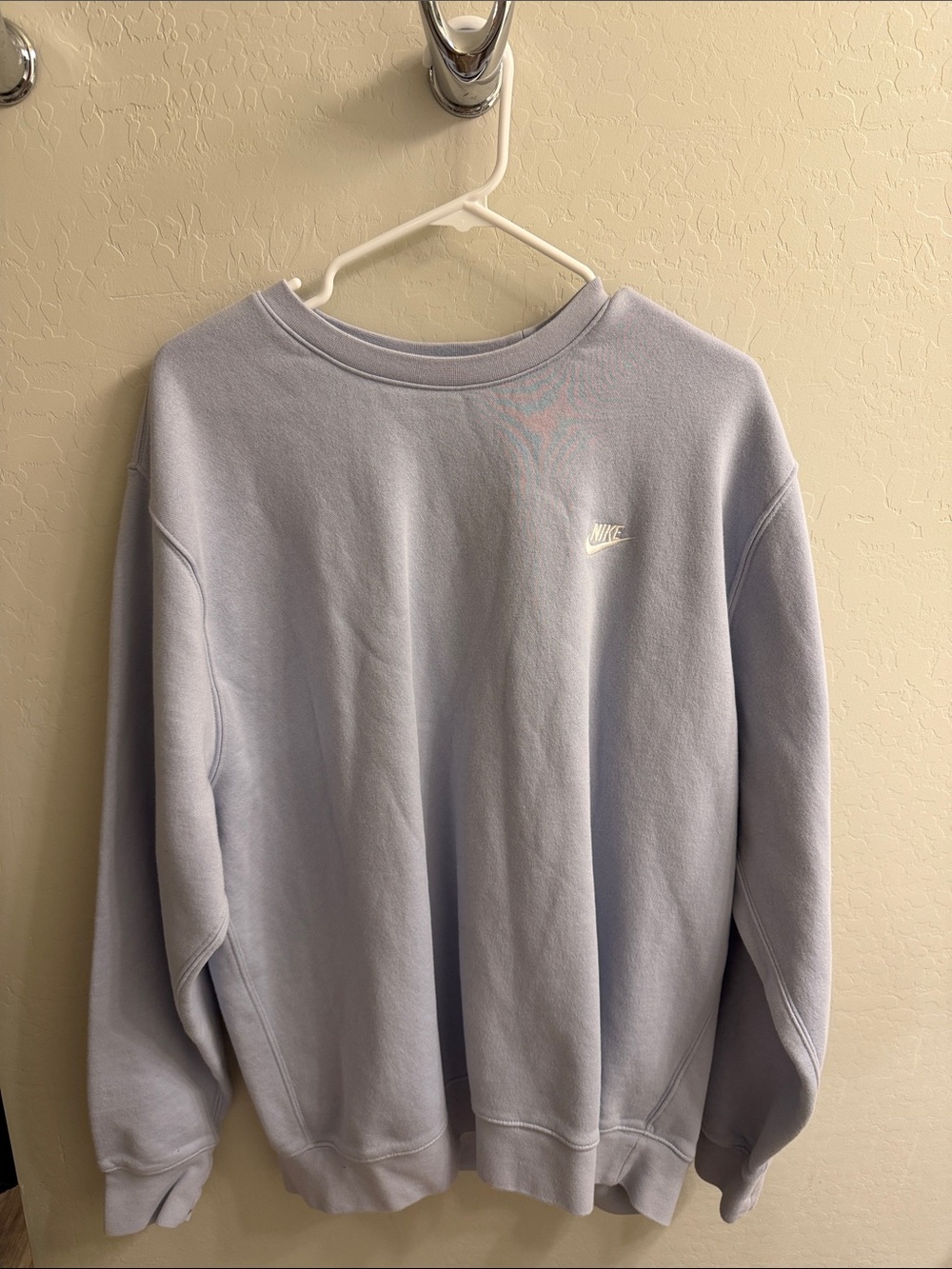 Nike Men's Crewneck Sweatshirt - Pale Lavender